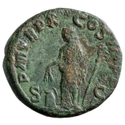 As - Severus Alexander P M TR P X COS III P P S C; Annona back