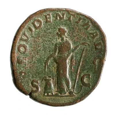 As - Severus Alexander PROVIDENTIA AVG S C; Providentia back