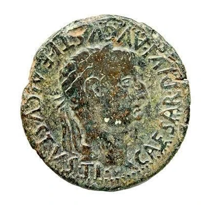 As - Tiberius C C A IVLIA AVGVSTA front