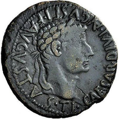 As - Tiberius C C A NERO CAESAR DRVSVS CAESAR II VIR front