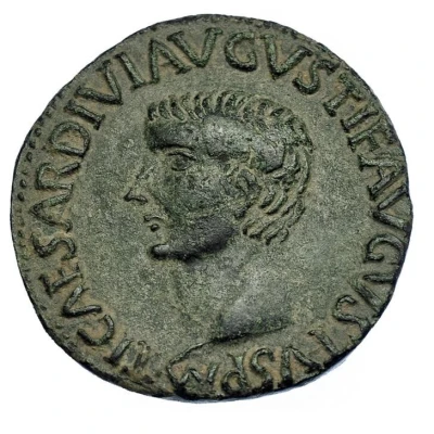 As - Tiberius C V I N C NERO ET DRVSVS CAESARES QVINQ front