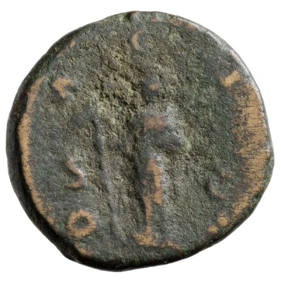 As - Trajan Decius DACIA S C; Dacia back