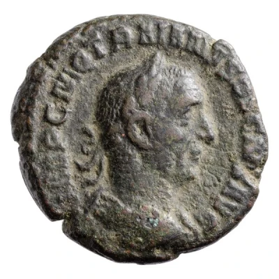 As - Trajan Decius DACIA S C; Dacia front