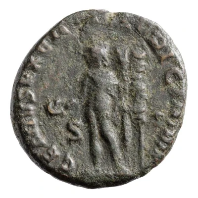 As - Trajan Decius GENIVS EXERC ILLVRICIANI S C; Genius back