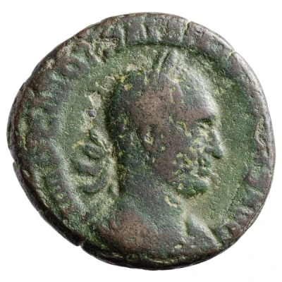 As - Trajan Decius LIBERALITAS AVG S C; Liberalitas front