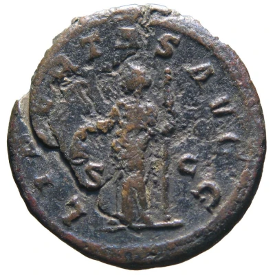 As - Trebonianus Gallus LIBERTAS AVGG S C; Libertas back