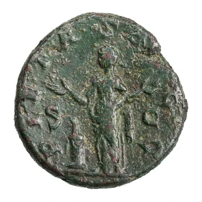 As - Trebonianus Gallus PIETAS AVGG S C; Pietas back