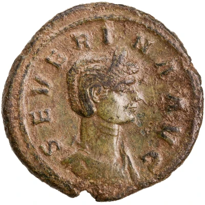 As - Ulpia Severina IVNO REGINA; Juno front