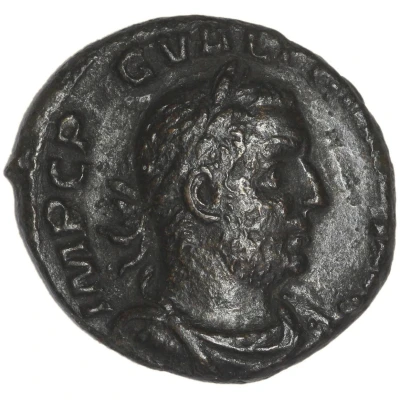 As - Valerianus VICTORIA AVGG S C; Victory front