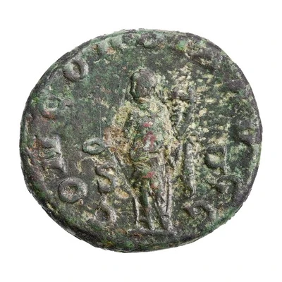 As - Volusianus CONCORDIA AVGG S C; Concordia back