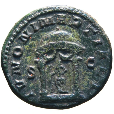 As - Volusianus IVNONI MARTIALI S C; Juno back