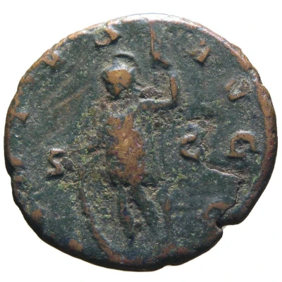 As - Volusianus VIRTVS AVGG S C; Virtus back
