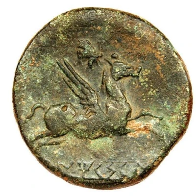 As butterfly 150 BC - 100 BC back