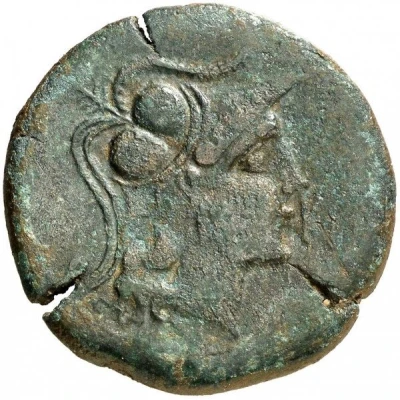 As legend eba, without bull 170 BC - 150 BC front