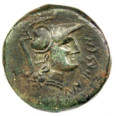 As legend etaban 170 BC - 150 BC front