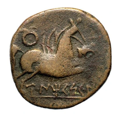 As legend luki eba 72 BC - 25 BC back