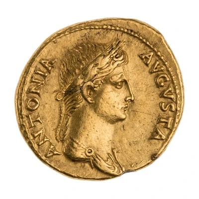 Aureus - Antonia Minor CONSTANTIAE AVGVSTI front