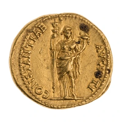Aureus - Antonia Minor CONSTANTIAE AVGVSTI back