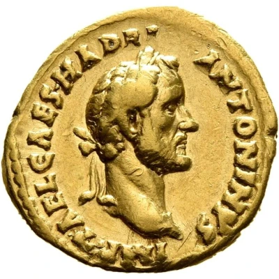 Aureus - Antoninus Pius AVG PIVS P M TR P COS DES II; Pietas front