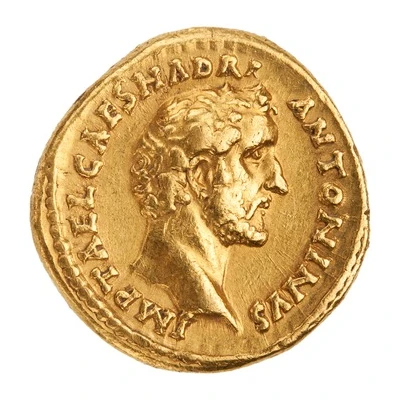 Aureus - Antoninus Pius AVG PIVS P M TR P COS DES II; Pietas front