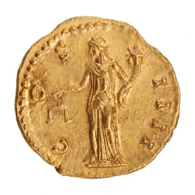 Aureus - Antoninus Pius COS IIII; Aequitas back