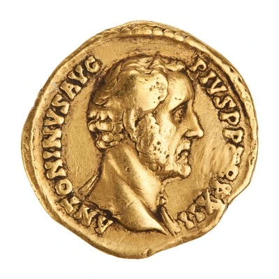 Aureus - Antoninus Pius COS IIII; Aequitas front