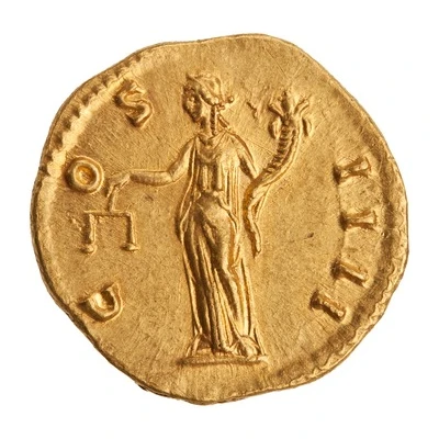 Aureus - Antoninus Pius COS IIII; Aequitas back