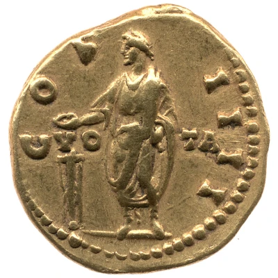 Aureus - Antoninus Pius COS IIII VOTA back