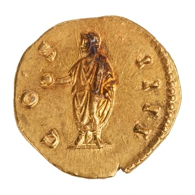 Aureus - Antoninus Pius COS IIII back