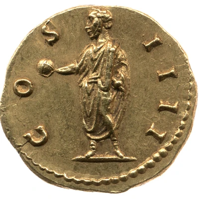 Aureus - Antoninus Pius COS IIII back