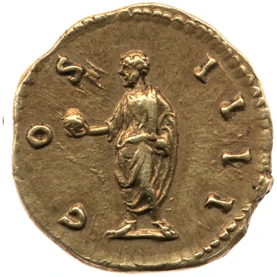 Aureus - Antoninus Pius COS IIII back