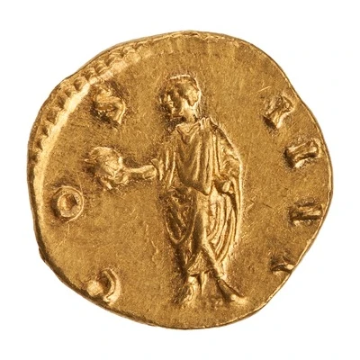 Aureus - Antoninus Pius COS IIII back