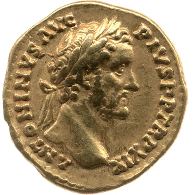 Aureus - Antoninus Pius COS IIII front