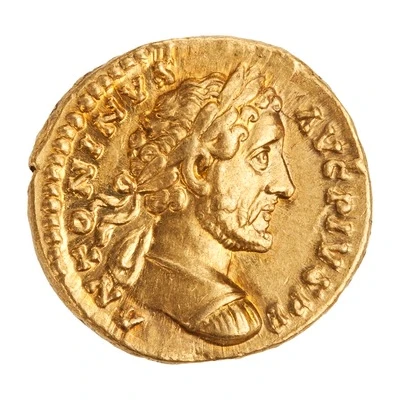 Aureus - Antoninus Pius FORTVNA OBSEQVENS COS IIII; Fortuna front