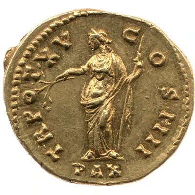 Aureus - Antoninus Pius PAX; Pax back