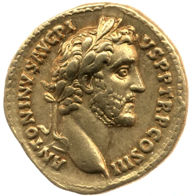 Aureus - Antoninus Pius PIETAS AVG; Pietas front