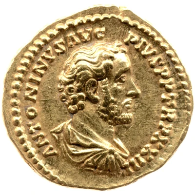 Aureus - Antoninus Pius PIETATI AVG COS IIII; Pietas front
