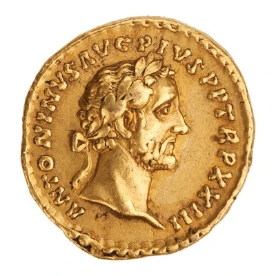 Aureus - Antoninus Pius PIETATI AVG COS IIII; Pietas front