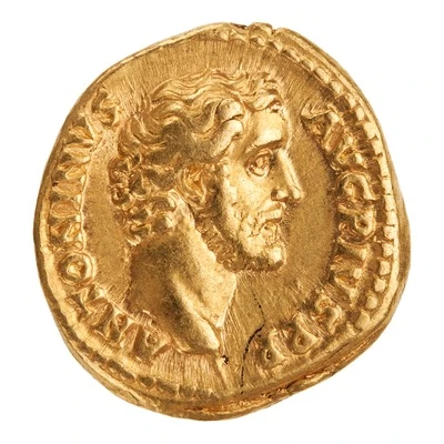 Aureus - Antoninus Pius TR P COS II; Pietas front