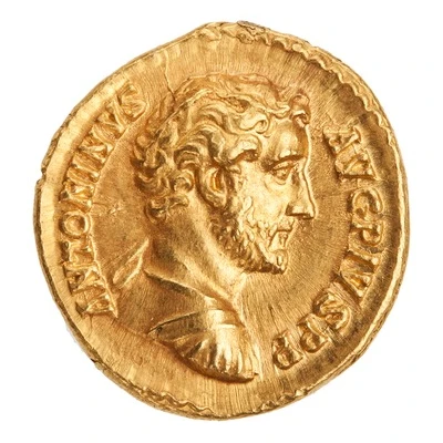 Aureus - Antoninus Pius TR POT COS IIII; Roma front
