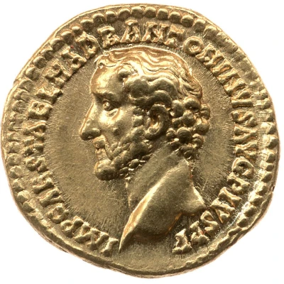 Aureus - Antoninus Pius TR POT XV COS IIII; head left front
