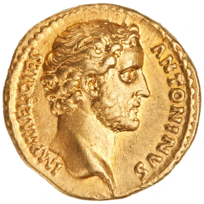 Aureus - Antoninus Pius TRIB POT COS PIETAS; Pietas back