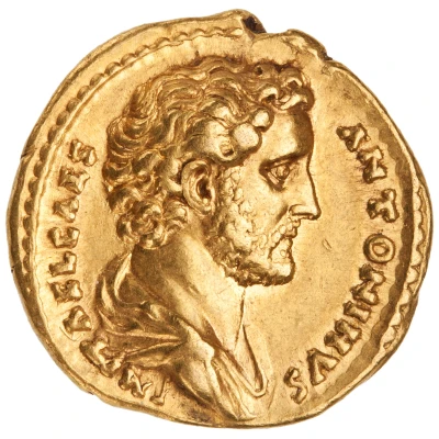 Aureus - Antoninus Pius TRIB POT COS PIETAS; Pietas front