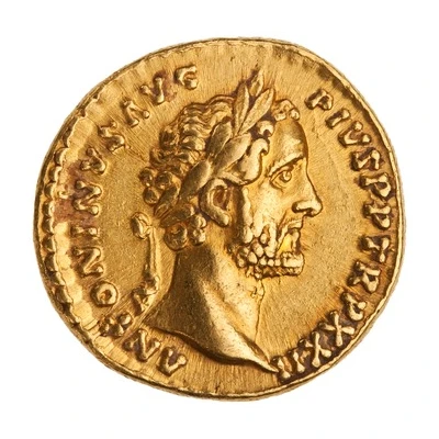 Aureus - Antoninus Pius VOTA SVSCEPTA DECEN III COS IIII front