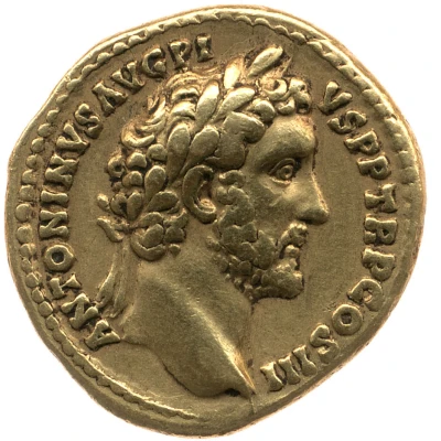 Aureus - Antoninus Pius and Marcus Aurelius AVRELIVS CAESAR AVG PII F COS front