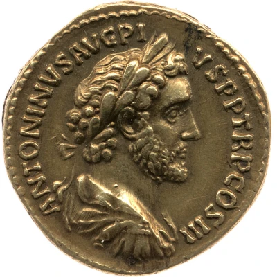 Aureus - Antoninus Pius and Marcus Aurelius AVRELIVS CAESAR AVG PII F COS front