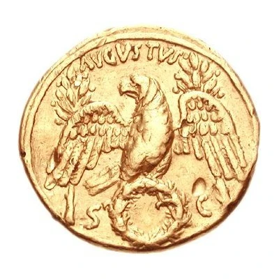 Aureus - Augustus AVGVSTVS S C 27 BC back