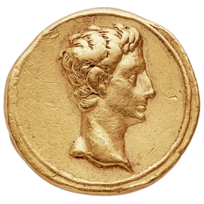 Aureus - Augustus AVGVSTVS 18 BC - 17 BC front