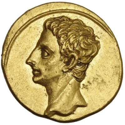 Aureus - Augustus AVGVSTVS 18 BC - 17 BC front