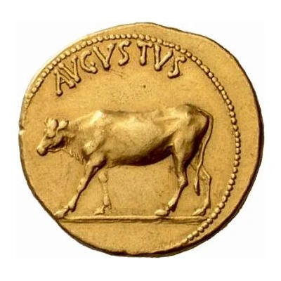 Aureus - Augustus AVGVSTVS 27 BC - 14 AD back